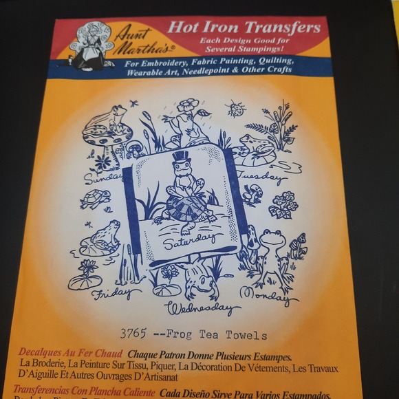 Aunt Marthas Hot Iron Transfer Lot - Picture 6 of 9